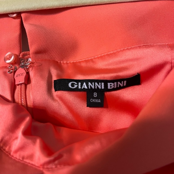 Gianni Bini tangerine dress size 8. - Picture 6 of 7